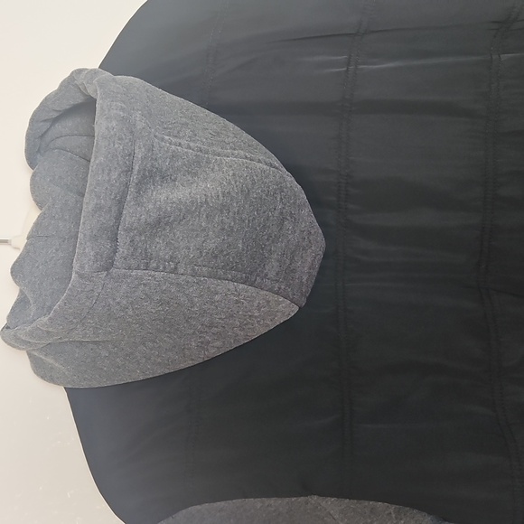 American Rag Black and Gray Bomber Jacket - Picture 7 of 9